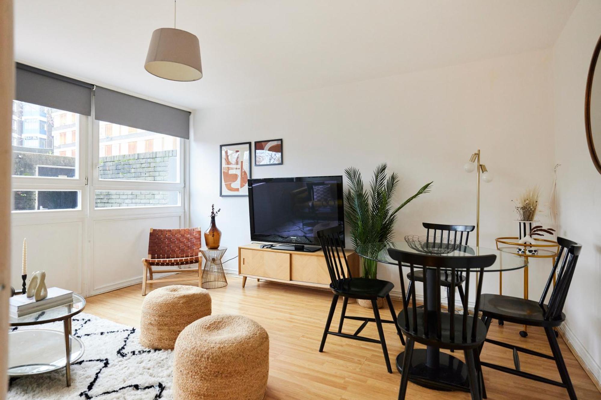 The Kennington Park Crib - Lovely 2Bdr Flat With Garden Londyn Zewnętrze zdjęcie